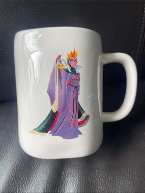 Rae Dunn White 'EVIL QUEEN' Ceramic Mug